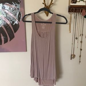 Soft lavender comfy tank top